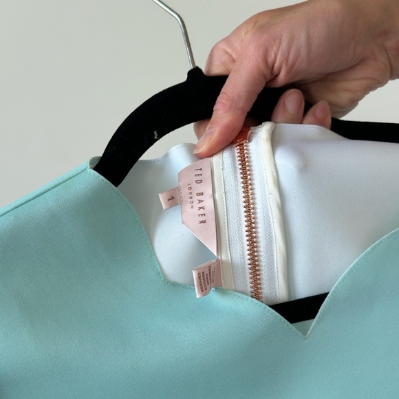 Ted Baker designer midi dress size small - Picture 5 of 10